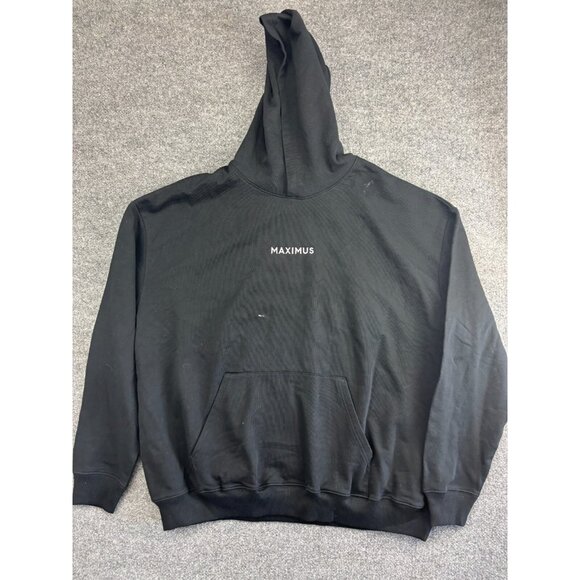 Stanley Stella Hoodie Men's XXL Black Fleece Maximus Pullover Sweatshirt - Picture 1 of 9